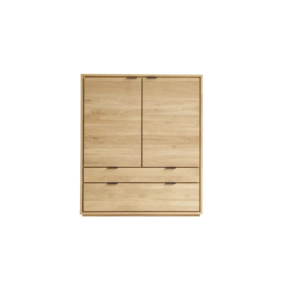 Esszimmerschrank aus massiver Eiche Senson