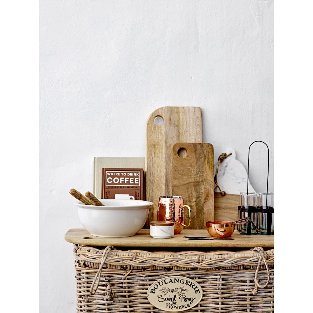 Set De 2 Pots à épices En Céramique Motif Marbre Avec Couvercle Bambou - Design élégant Pour Cuisine Moderne - 11