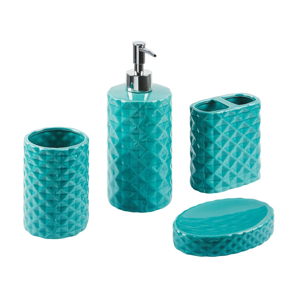 Tokokimo Set Di 3 Cestini Portagiocattoli Da Bagno Con Ventose - Organizer Doccia Appendi Abile Per Giocattoli, Asciugatura Rapida - Verde/Blu/Grigio