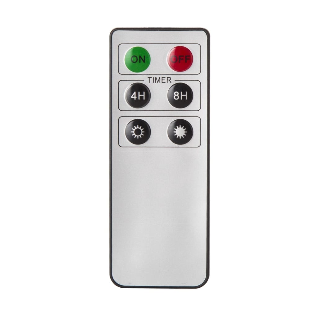 Candele LED, Candele Ricaricabile con Cavo di Ricarica USB, 15cm Flickering Flameless Candele Pilastro LED in Vera Cera con Telecomando & Funzione Timer, per Decorazione di Partito Matrimoni-Avorio