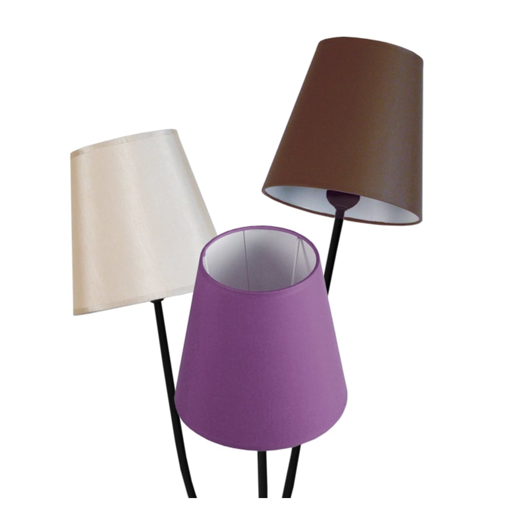 Set Di 2 Paralumi A Tamburo In Tessuto Di Lino Naturale – 33x27,9x25,4 Cm – Per Lampade Da Tavolo E Terra