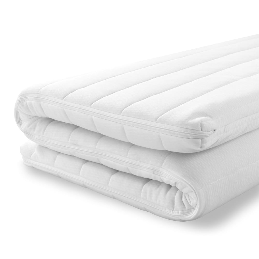 Sleezzz CloudComfort - Surmatelas avec face été et hiver - 7 zones - Hauteur : 7 cm - Mousse froide - Housse lavable (80 x 200 cm Sleezzz CloudComfort - Surmatelas avec face été et hiver - 7 zones - Hauteur : 7 cm - Mousse froide - Housse lavable (80 x 200 cm