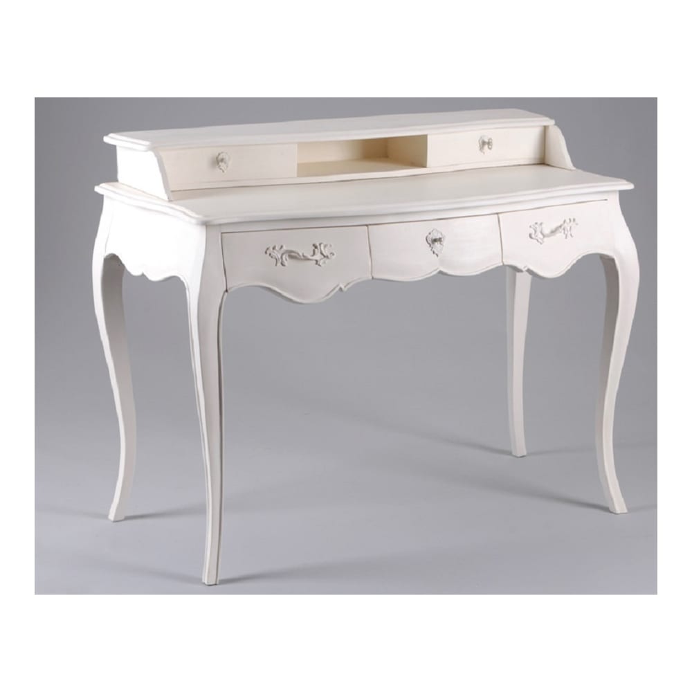 Bureau en bois blanc Muriane