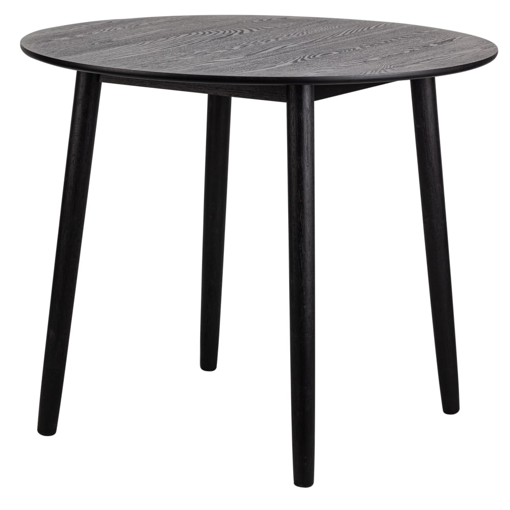 Esstisch aus Holz (4-6 Personen) Schwarz