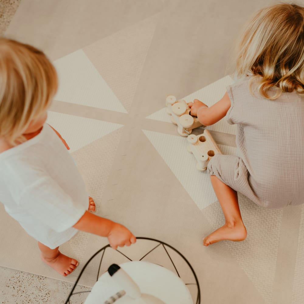 3 Sprouts Tapis de Jeu Puzzle en Mousse, Dalle Mousse Bébé, Gris | Dalles mousse bébé, Tapis puzzle, 180 x 120 cm, Intérieur/extérieur, Facile à nettoyer, Motricité