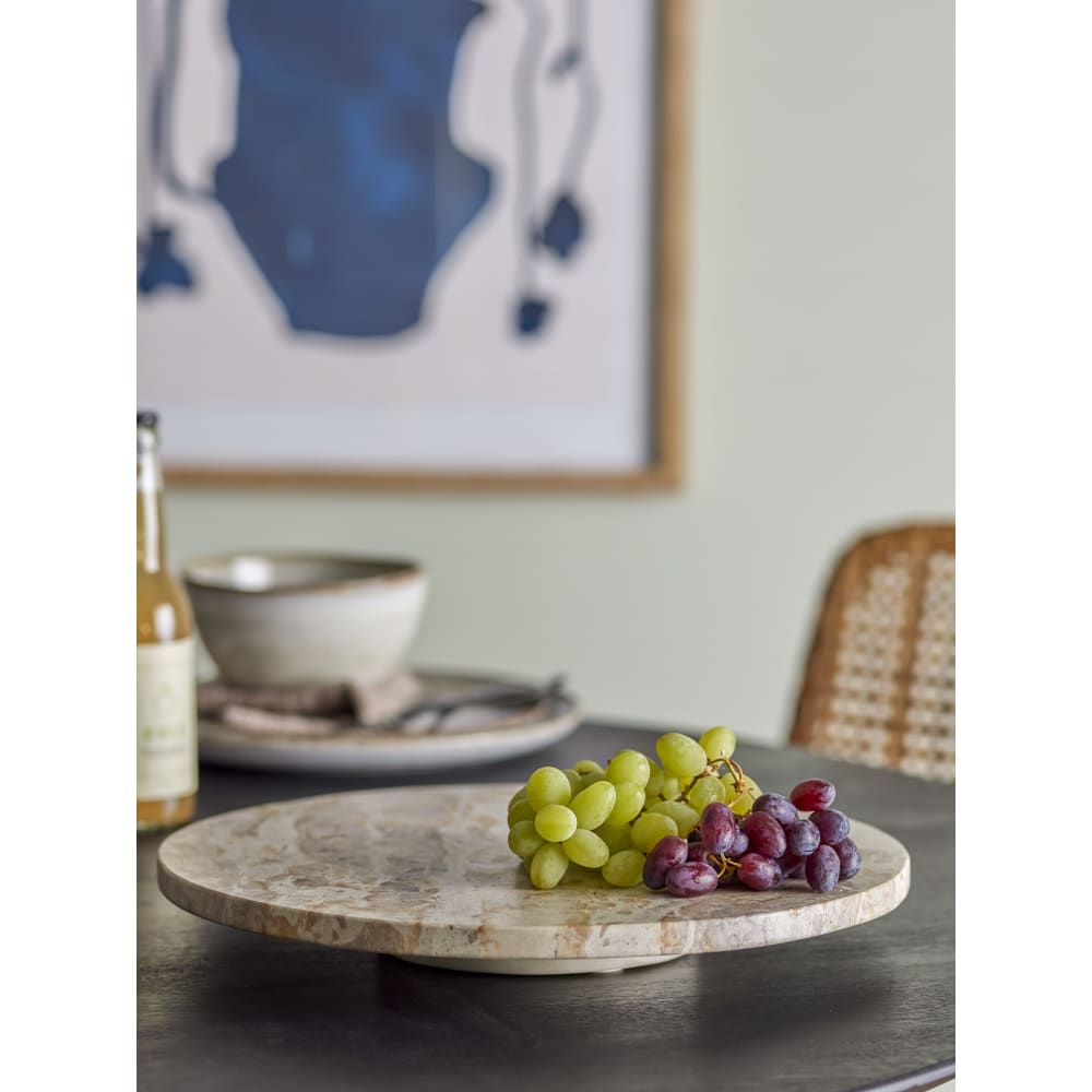 Plateau de service rond en Bambou et cuivre Artesa - Kitchen Craft Plateau de service rond en Bambou et cuivre Artesa - Kitchen Craft