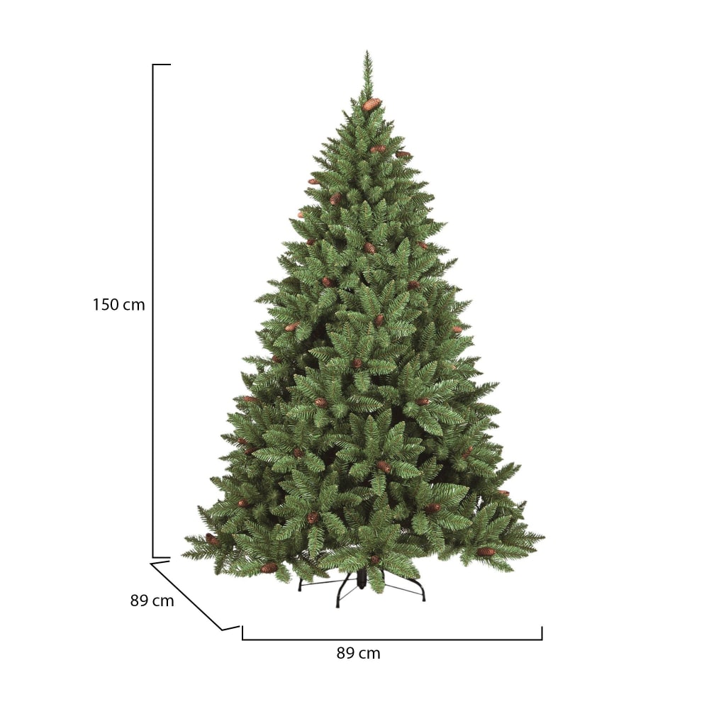 Grner knstlicher Weihnachtsbaum, Hhe 150 cm Lapland | Maisons du Monde