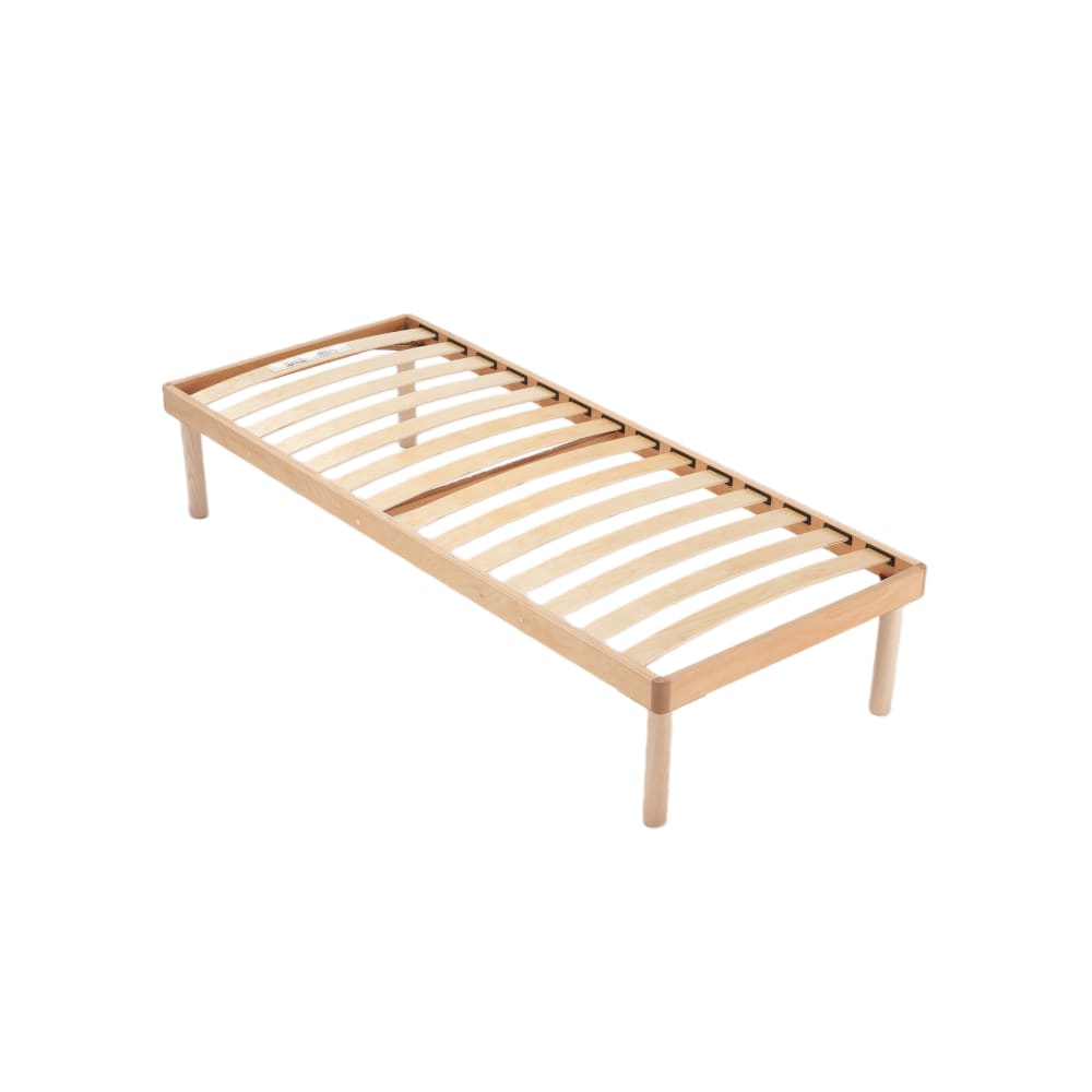 Rete Letto 120x190 DEWINNER – Altezza 35 Cm, 9 Gambe, 2x14 File Di Doghe, Struttura Ortopedica, Montaggio Facile