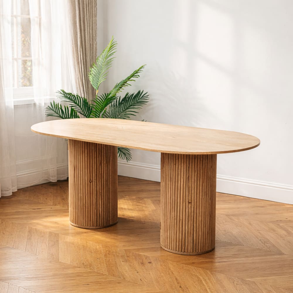 Esstisch aus Holz (6 Personen)