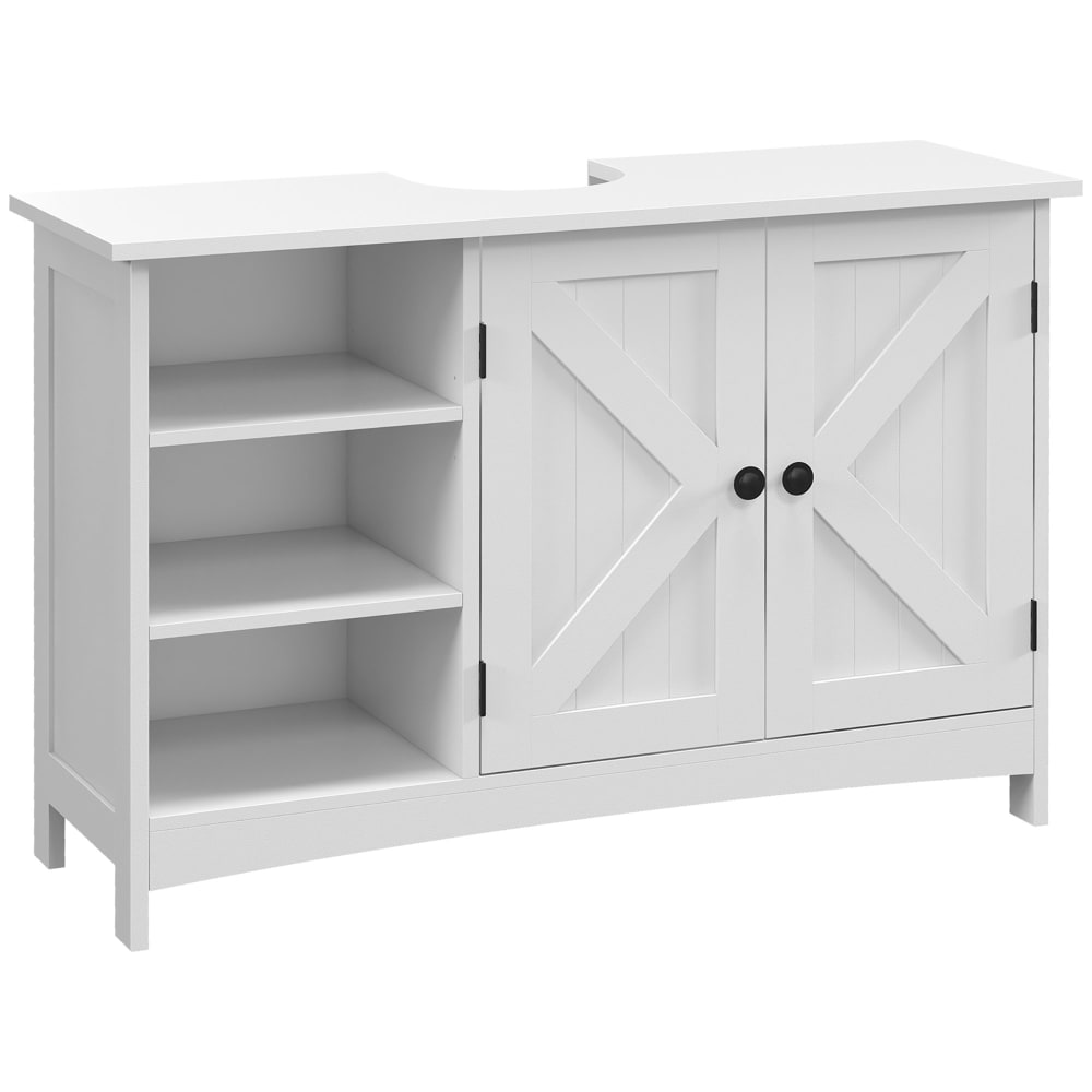 Set di mobile sottolavabo e lavabo Essential bianco L 60 x P 48 H 90 cm | Leroy Merlin