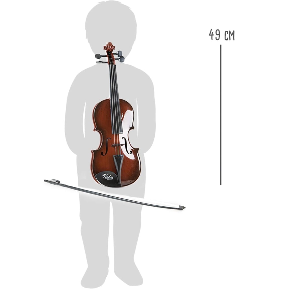 Violon Jouet Musical – Apprentissage Pour Enfants, Cordes Réglables, Son Authentique, Cadre ABS – Idéal Pour Éveil Musical Et Voyage – Dès 3 Ans