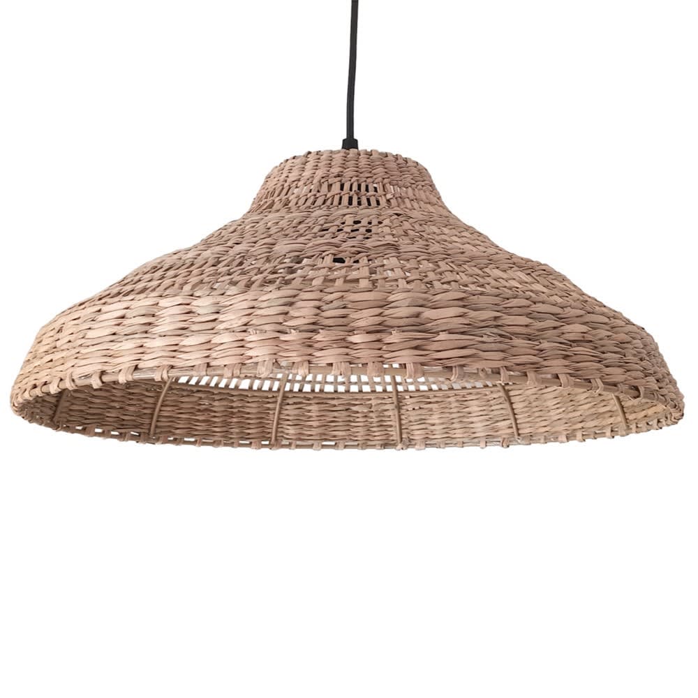 Natürlicher Lampenschirm für Deckenlampe aus Algen ø40 Obi