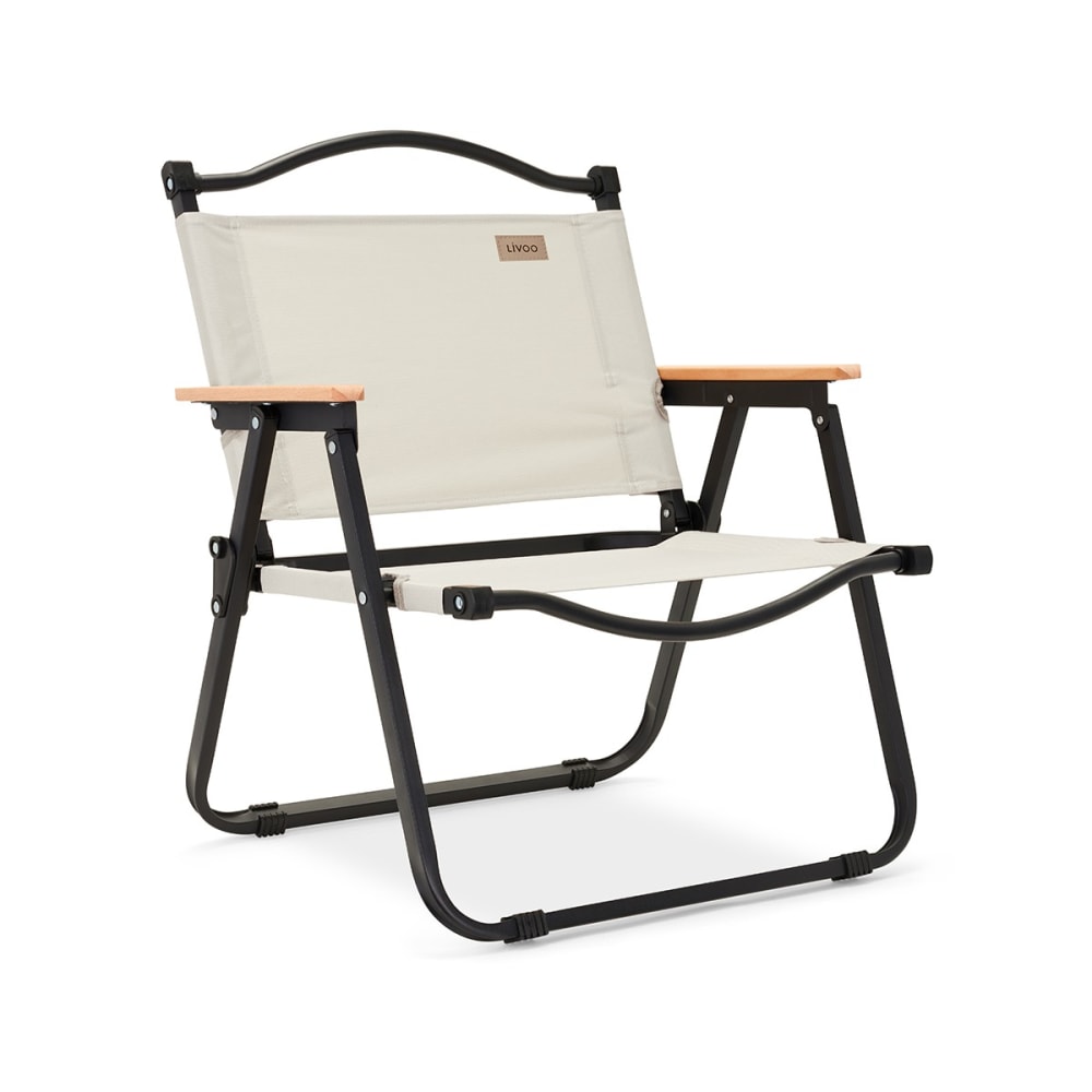 Homecall Chaise de camping pliable ronde, format XXL (Gris/bleu Homecall Chaise de camping pliable ronde, format XXL (Gris/bleu