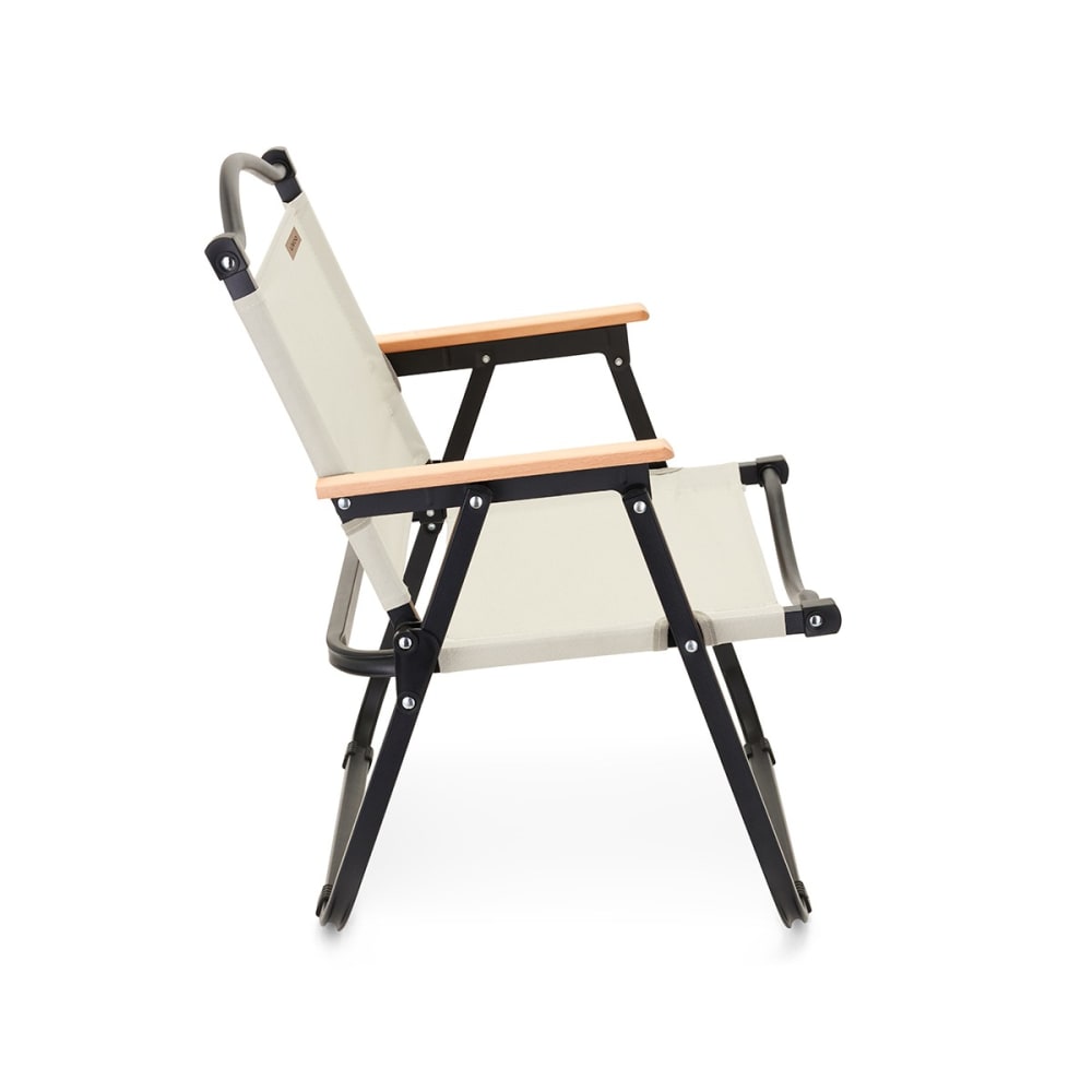 Chaise de camping pliante rembourrée Henwick Noir & Vert Chaise de camping pliante rembourrée Henwick Noir & Vert