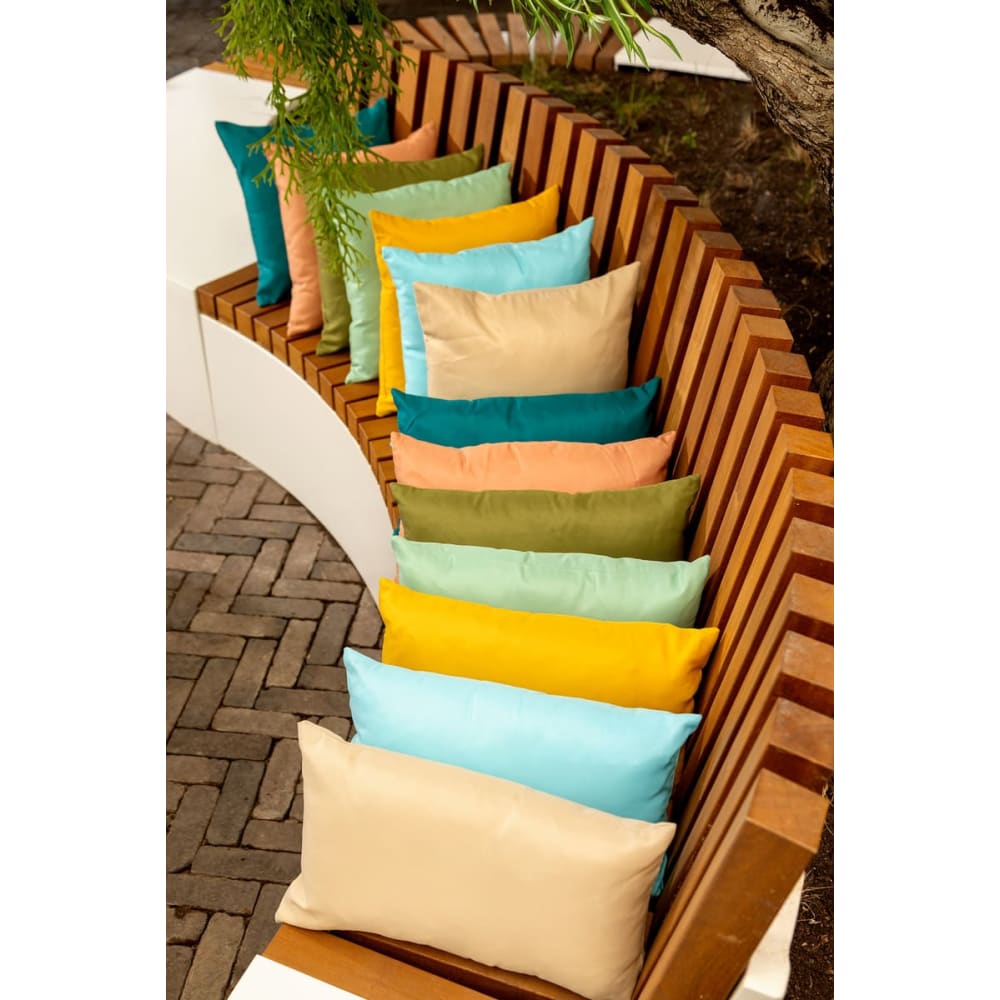 Outdoorkissen 45x45 cm Beige Unifarbe