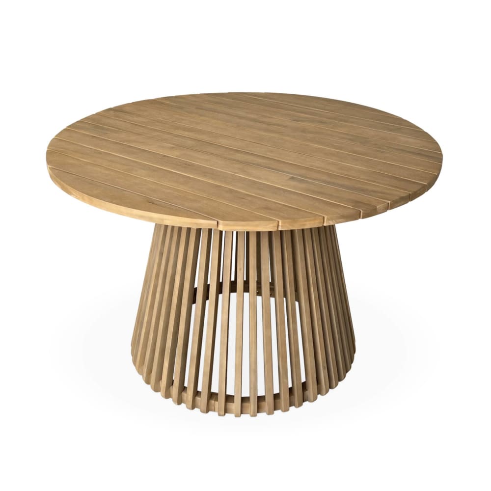 Tribesigns Tavolo da pranzo rotondo da 4-6 cm, tavolo da cucina rotondo, piccolo tavolo da