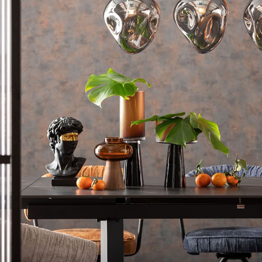 Vase cylindre, verre - Transparent - H.60 cm | , créateur d'intérieur