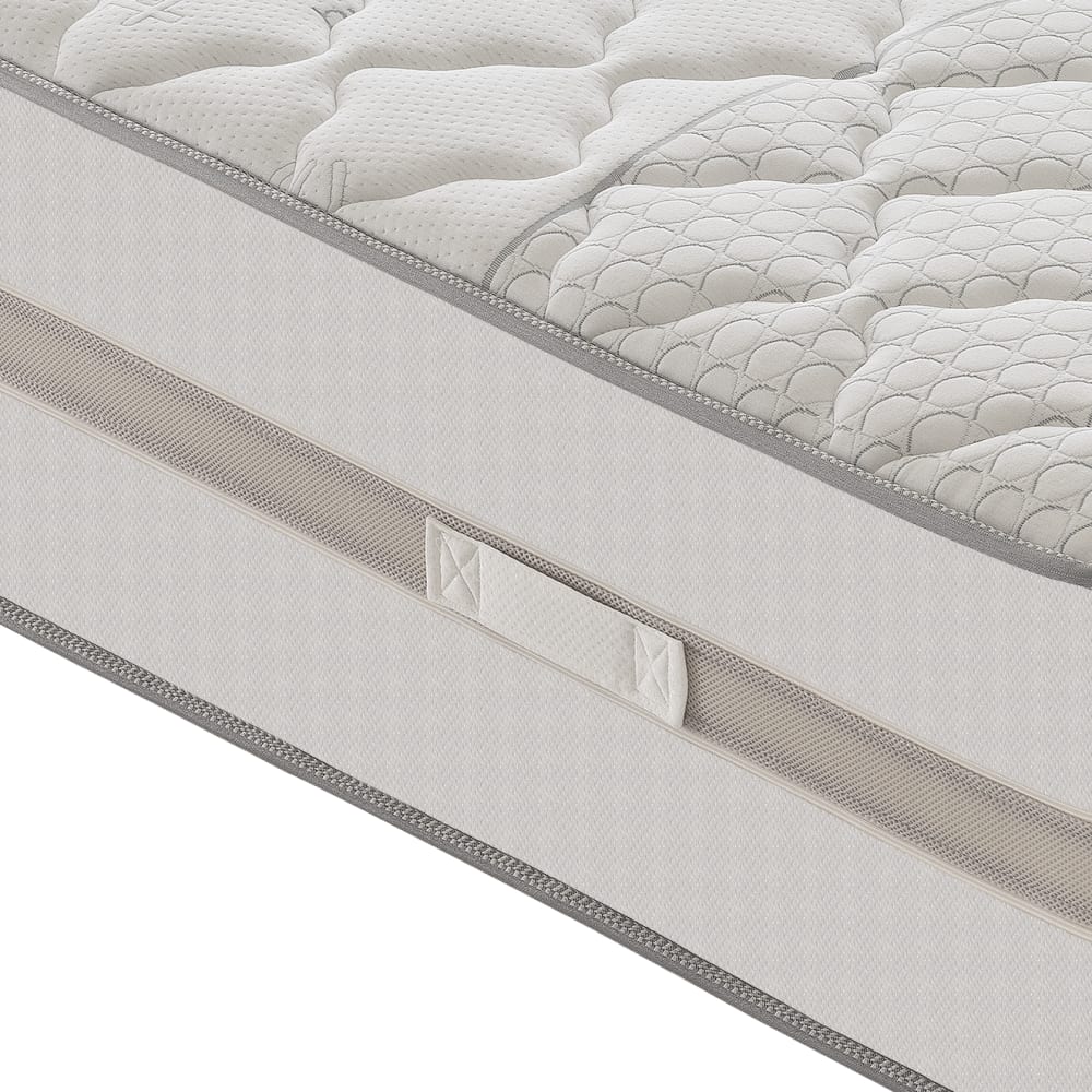 Sleephome Materasso Matrimoniale 160x190 h 20 cm Molle Insacchettate e Memory Foam Mediterraneo - Dispositivo Medico Classe 1 Detraibile - Ortopedico, Accoglienza Avvolgente - Made in Italy