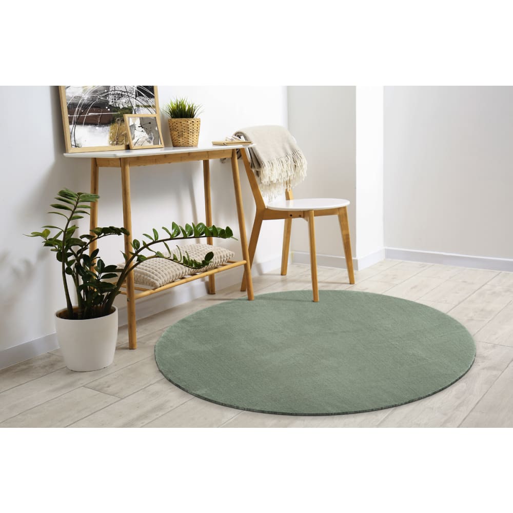 Tapis en demi-cercle vert 120 cm lavable et antidérapant pour salon, chambre à coucher, salle de jeux pour enfants Tapis en demi-cercle vert 120 cm lavable et antidérapant pour salon, chambre à coucher, salle de jeux pour enfants