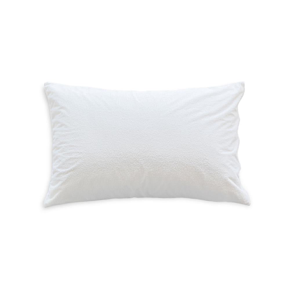 Wasserfester Kopfkissenschoner aus 100% Baumwolle 50x30 cm Weiss Rizo algodón