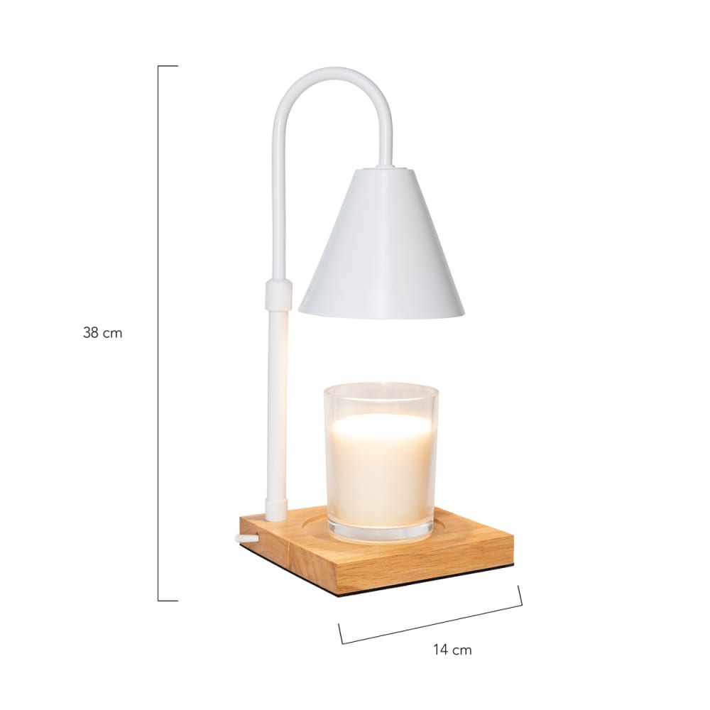 Lampe chauffe-bougie parfumée avec 2 ampoules, chauffe-bougie Lampe chauffe-bougie parfumée avec 2 ampoules, chauffe-bougie