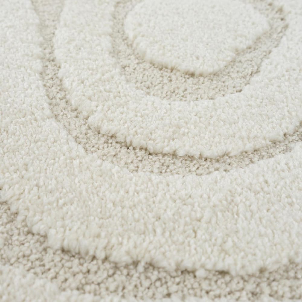 Tapis Abstrait Moderne Beige/gris 160x213 - Tapis salon et chambre