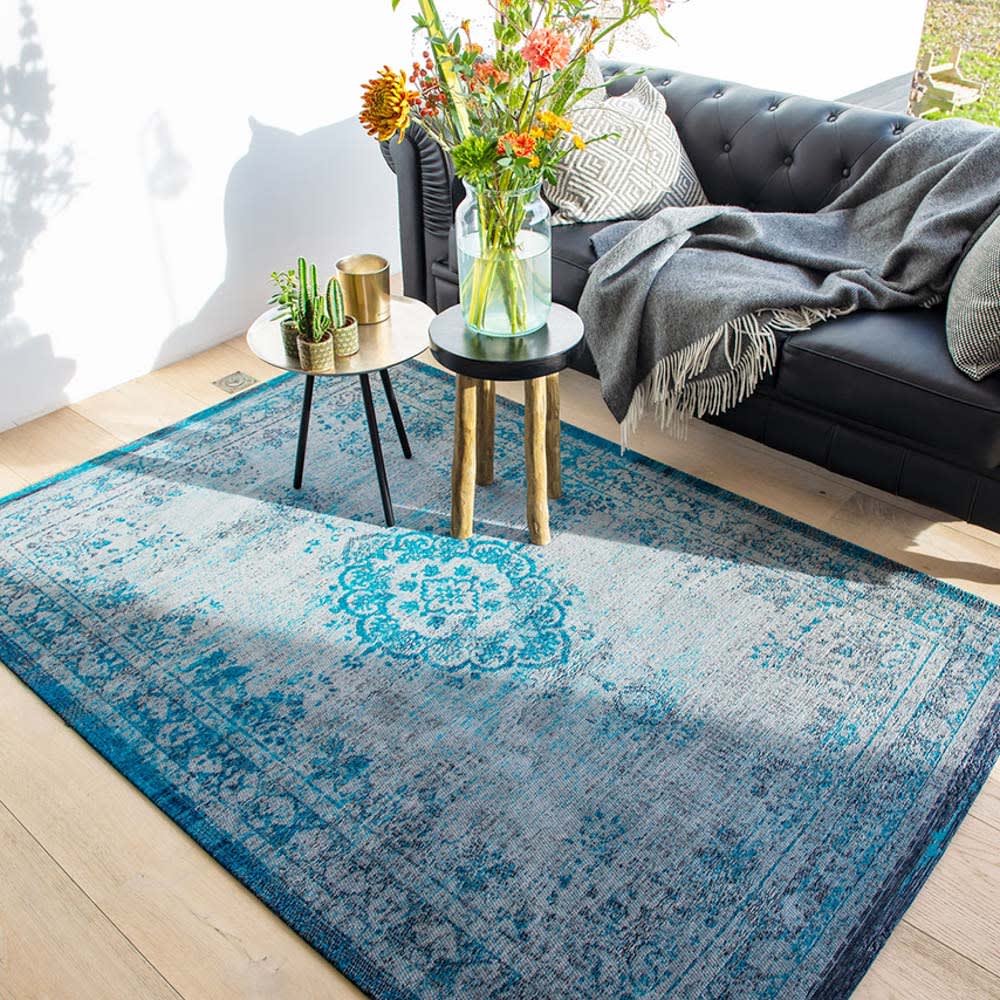Tapis Heris Golden Wall Or 140x200cm - Motifs Artisanaux, Tissage Belgique - Moderne Et Écologique