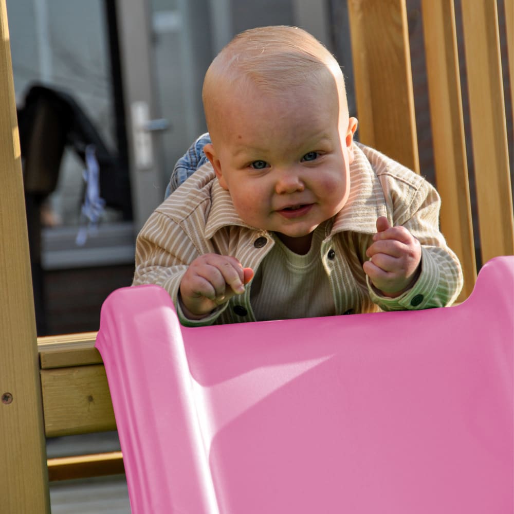 Baby Vivo Toboggan Enfant Aire de jeux Jeu d'Extérieur et à l'Intérieur