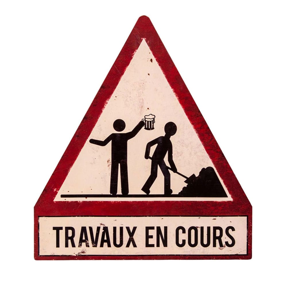 Plaque Murale Décorative En Métal 'Le Citron' - Style Vintage Ferme - 30 X 30 Cm - Couleurs Vives