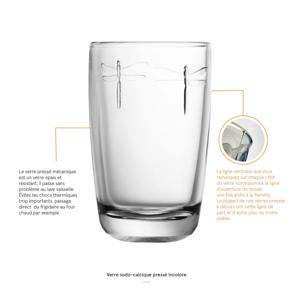 Lot De 6 Verres Long Drink Colorés Leonardo Optic 300 Ml - Lavables Au Lave-Vaisselle, Design Dégradé Joyeux