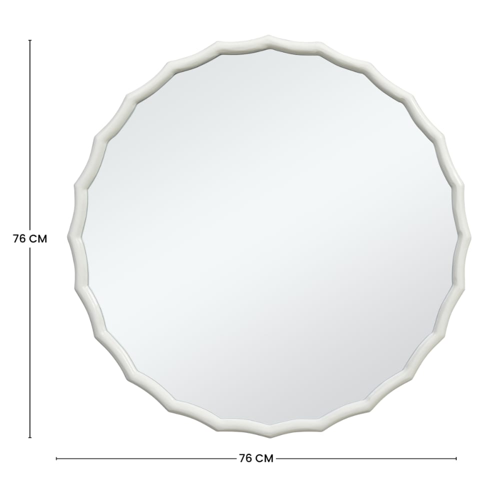 MRDAER Specchio da Parete Rotondo Appeso, Specchio da Bagno Rotondo a Parete Cornice in Legno, con Bottone Appeso in Legno e Bretelle Regolabili, per Corridoio Soggiorno Camera da Letto, Specchio p