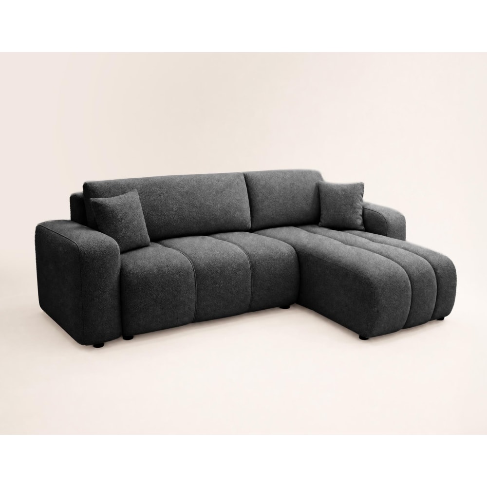 Devoko Canapé d'angle Convertible Modulaire 3 Places en L - Canapé-Lit