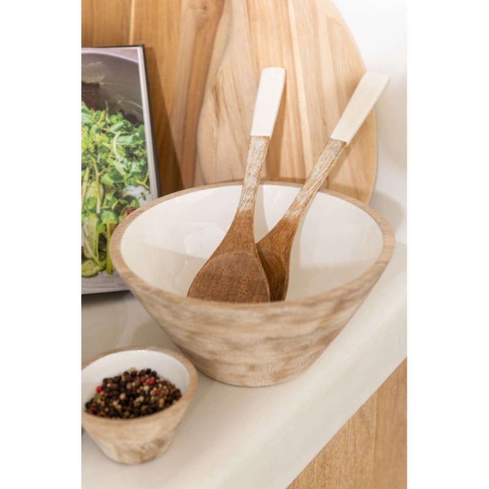 Coupelle En Bois De Manguier Sculptée à La Main - Bol Décoratif Élégant 30,5 Cm