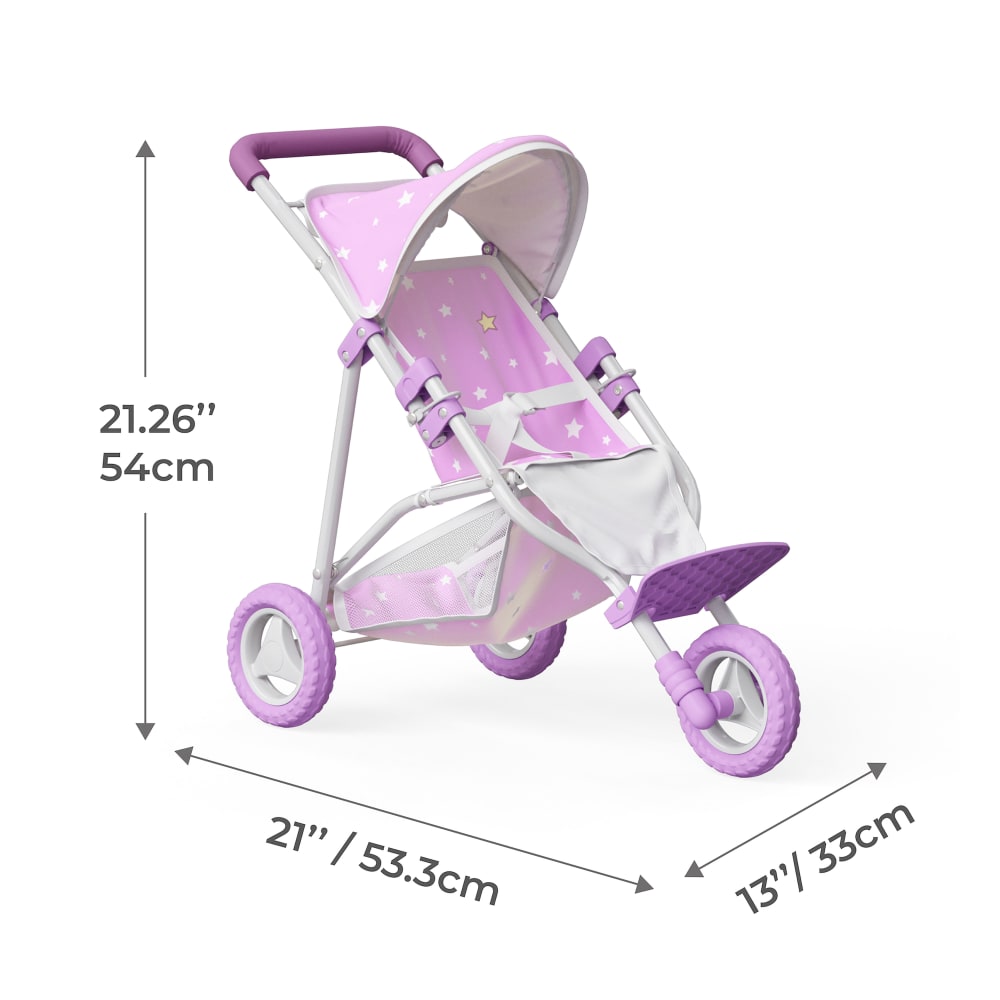 Jogger Puppenwagen, 54cm, Lila | Maisons du Monde