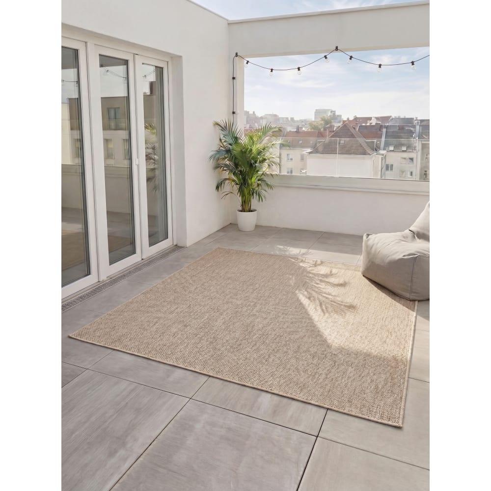 In- & Outdoor-Teppich taupe 300x300 Iowa