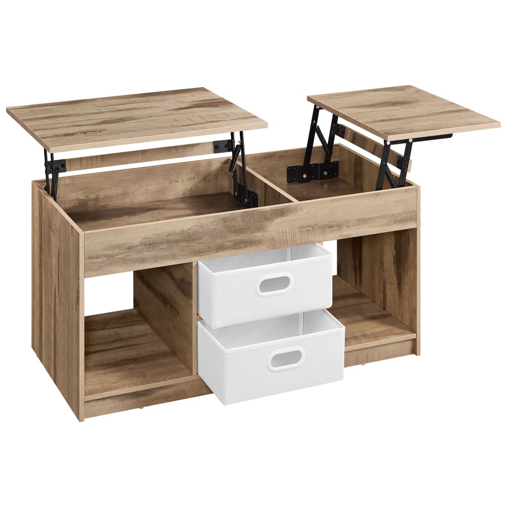 Test : vASAGLE Table Basse Plateau Relevable et Rangement LCT209K02 Test : vASAGLE Table Basse Plateau Relevable et Rangement LCT209K02