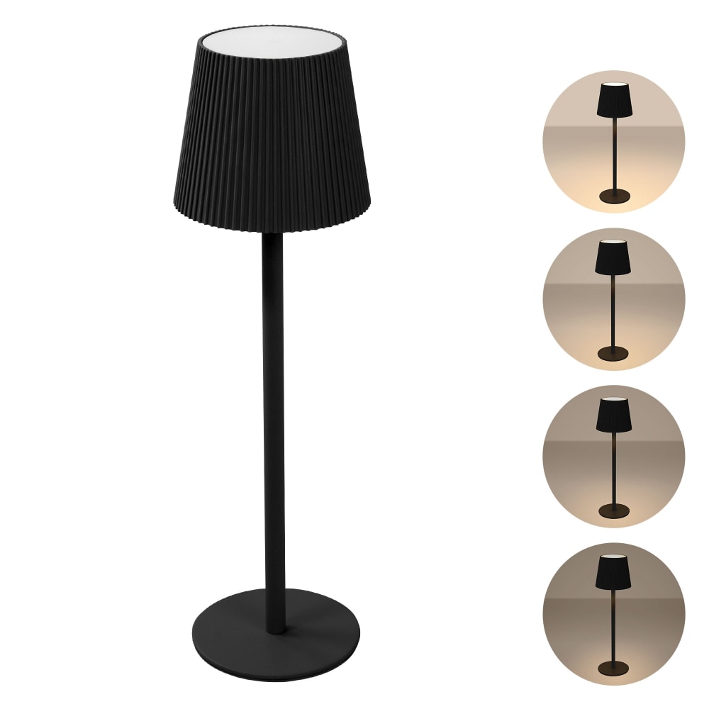 Lampada Da Tavolo LED Wireless Con Telecomando: Ricaricabile, Dimerabile E Portatile