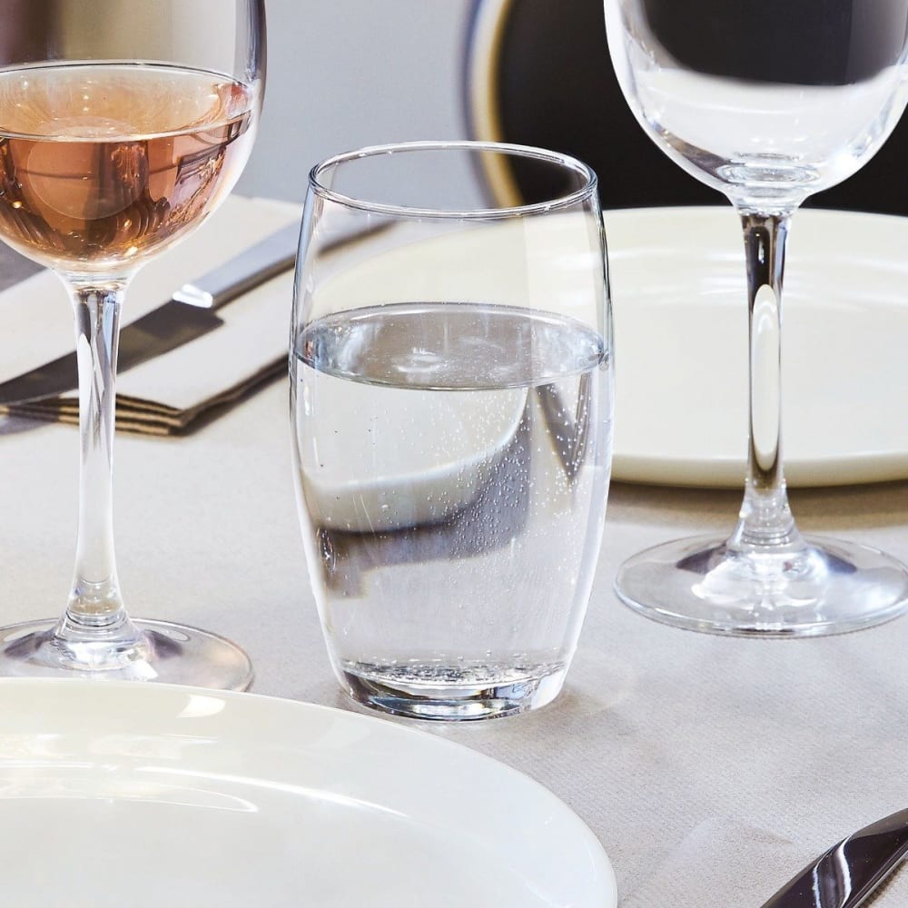 Service De Verres Essential Luminarc 18 Pièces - 6 Verres à Pied, 6 Flûtes, 6 Verres Bas, Résistant Lave-vaisselle - 2