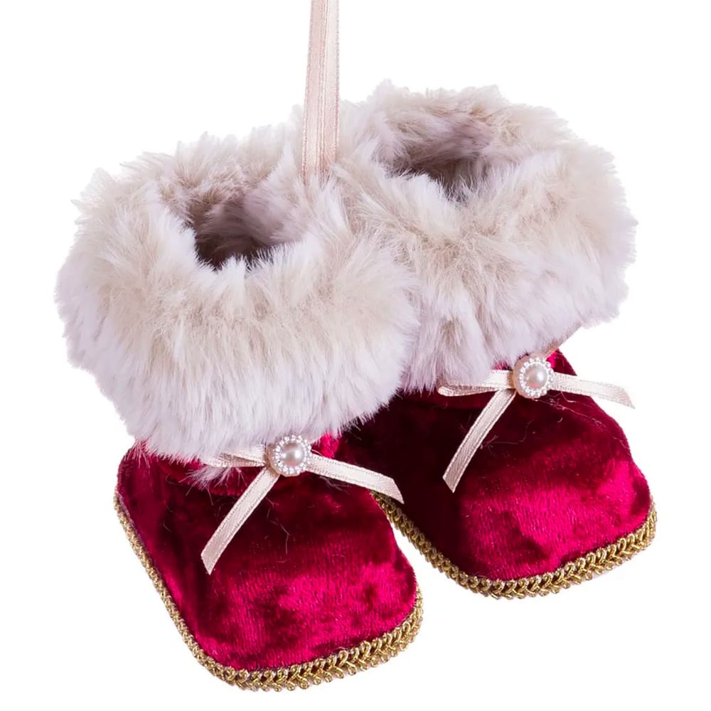 Lot 2 Bottes Cowboy Décoratives Sapin Noël + Chapeau Rétroviseur - Ornements Acrylique Occidental