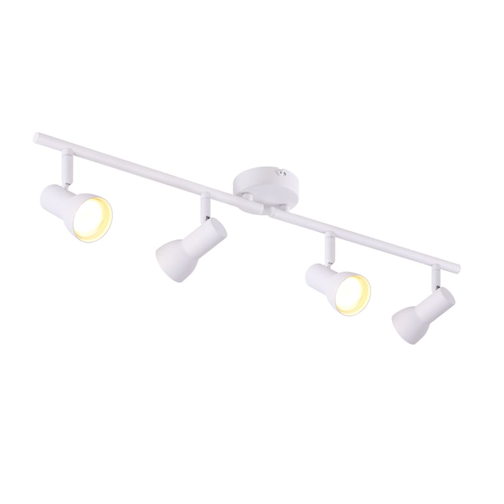 LED Decken Spot Leiste schwarz Retro Käfig Strahler Leuchte Wohn Zimmer Lampe