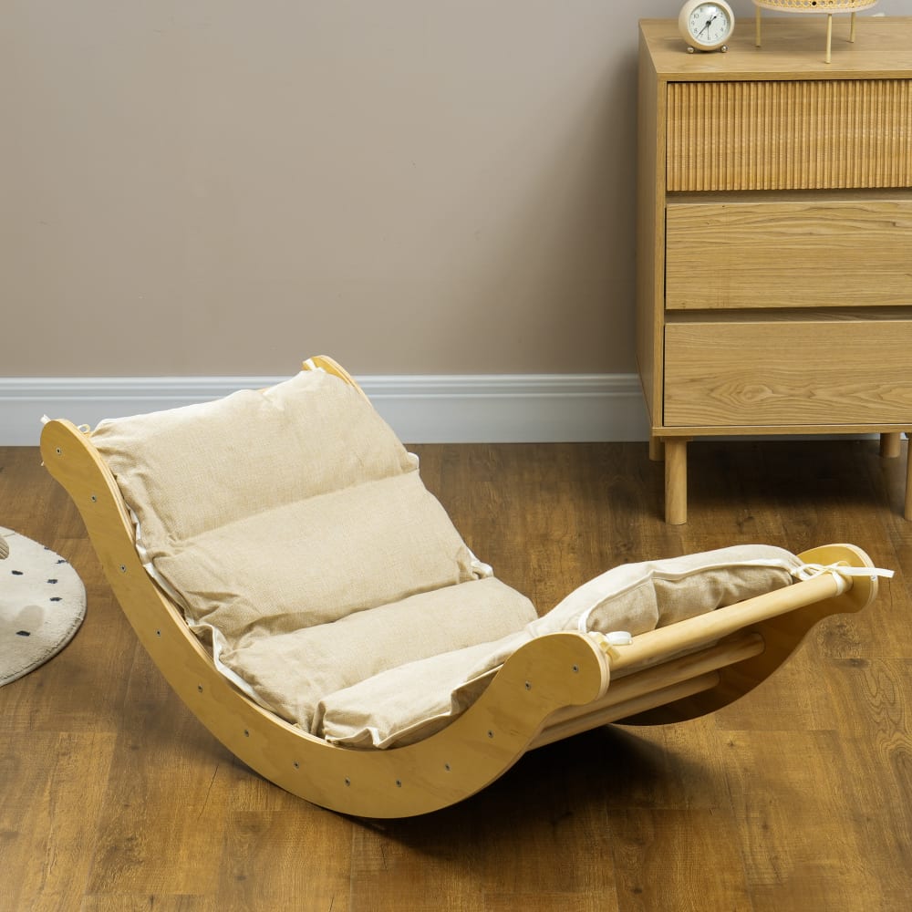 Ensemble d'escalade pour enfants, 4-en-1 avec pont en arc, balançoire