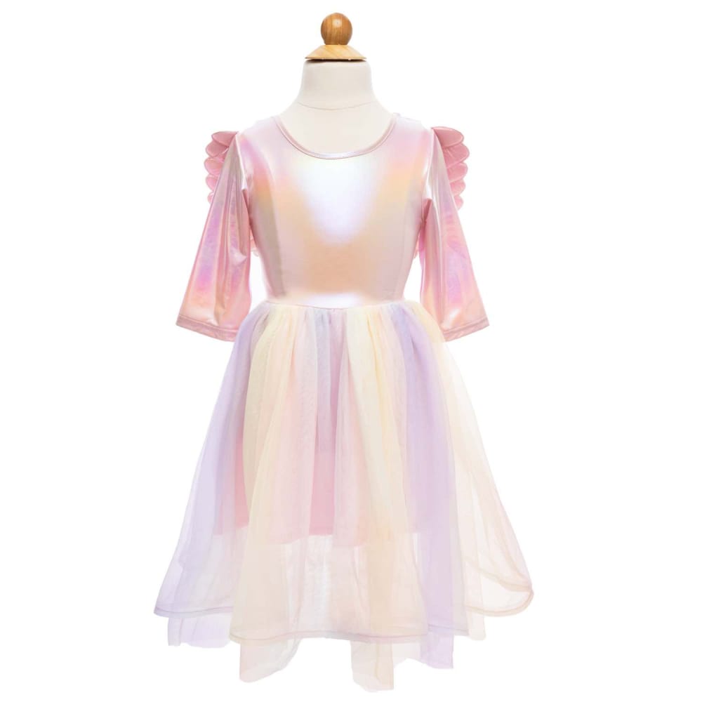 Fille URAQT Robe Licorne Enfant de Princesse Costume Princesse Fille Bleu ,130 p