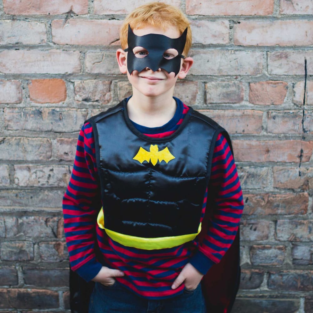 Costume Super Héros Enfant - Déguisement Combinaison Moulante Avec Masque, Idéal Halloween Et Cosplay Garçons Filles