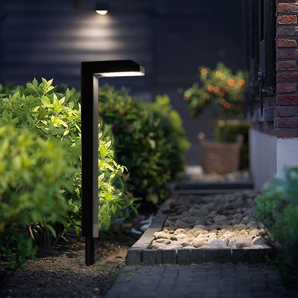 Grande zone d'illumination lampadaires extérieurs muraux éclairage de jardin IP65 lampe de route étanche lampe solaire LED intelligente pour extérieur