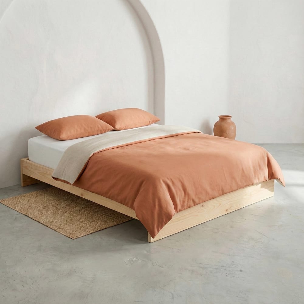Wende-Bettwäsche-Set aus 100 % Baumwolle, 180x220 cm + 45x125 cm Carmina