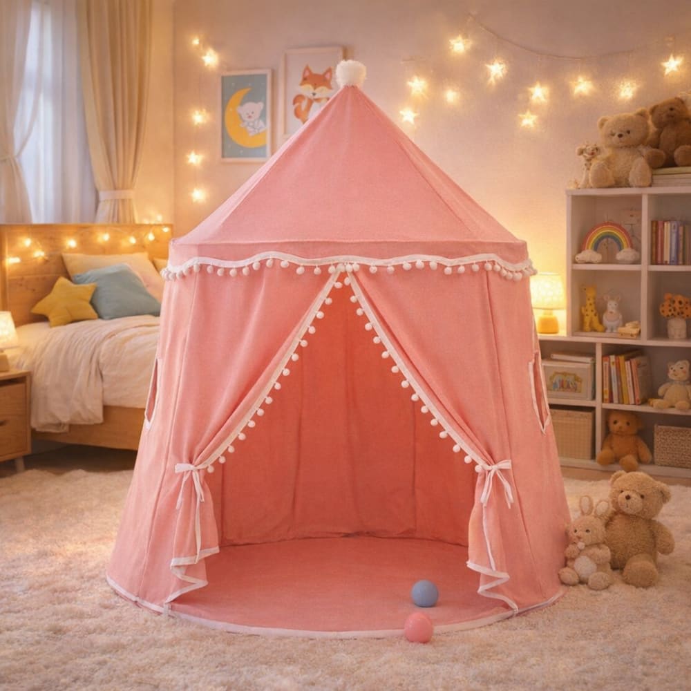 Tente de Jeu Pour Enfants Château Maison de Jeu En Forme De Pavillon De Jeu Avec Tente de Jeu Pour Enfants Château Maison de Jeu En Forme De Pavillon De Jeu Avec
