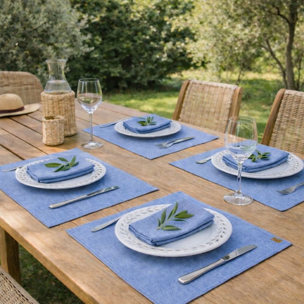 4er-set Tischsets aus Baumwolle 35x50 Colette