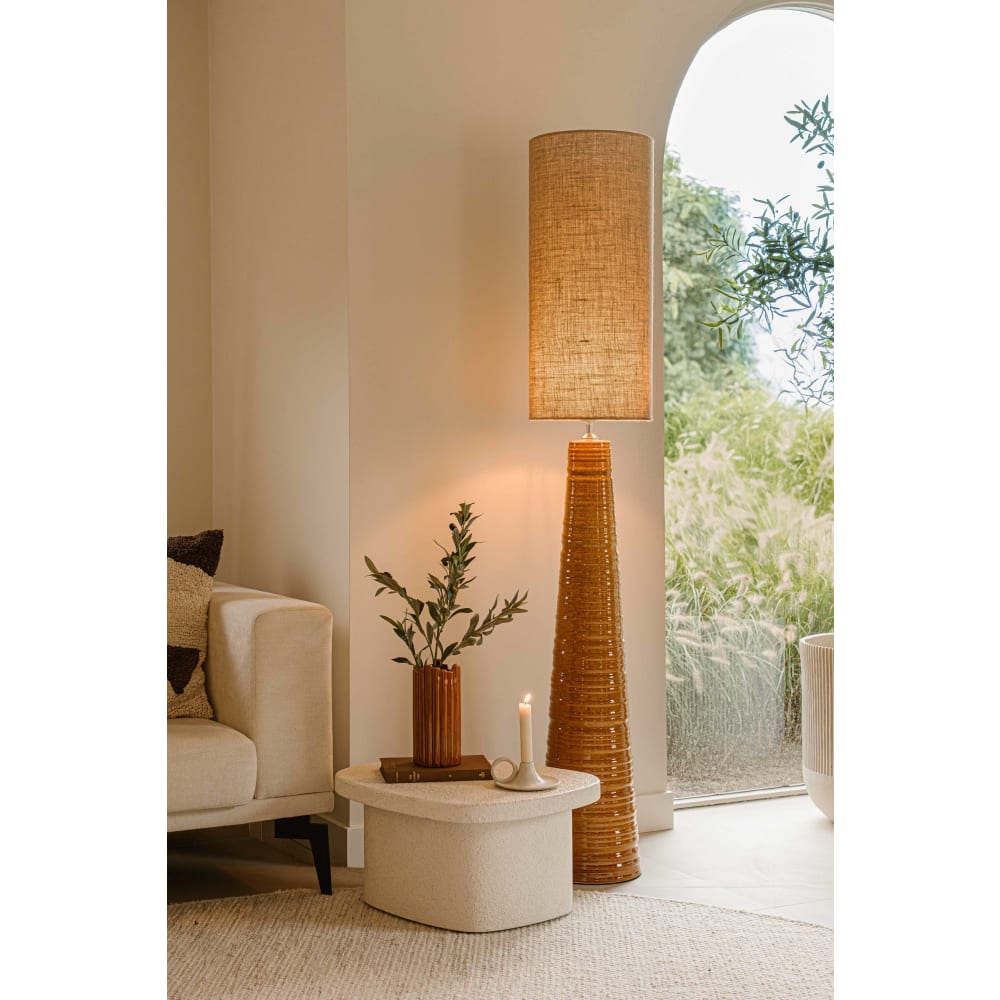 Stehlampe 30 x 180 cm, Braun