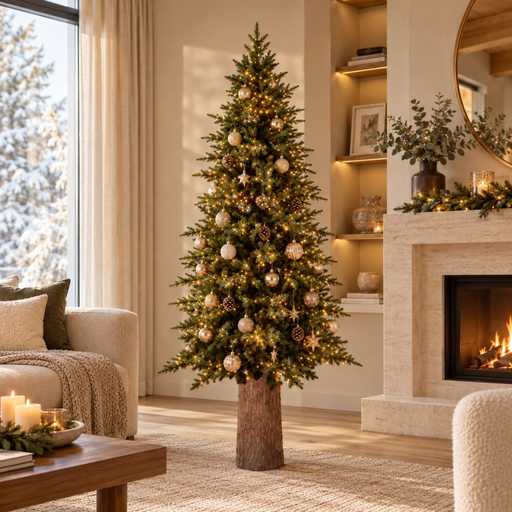 Weihnachtsbaum 210 cm mit 3000 LEDs, Ø110 cm Pino luxury new