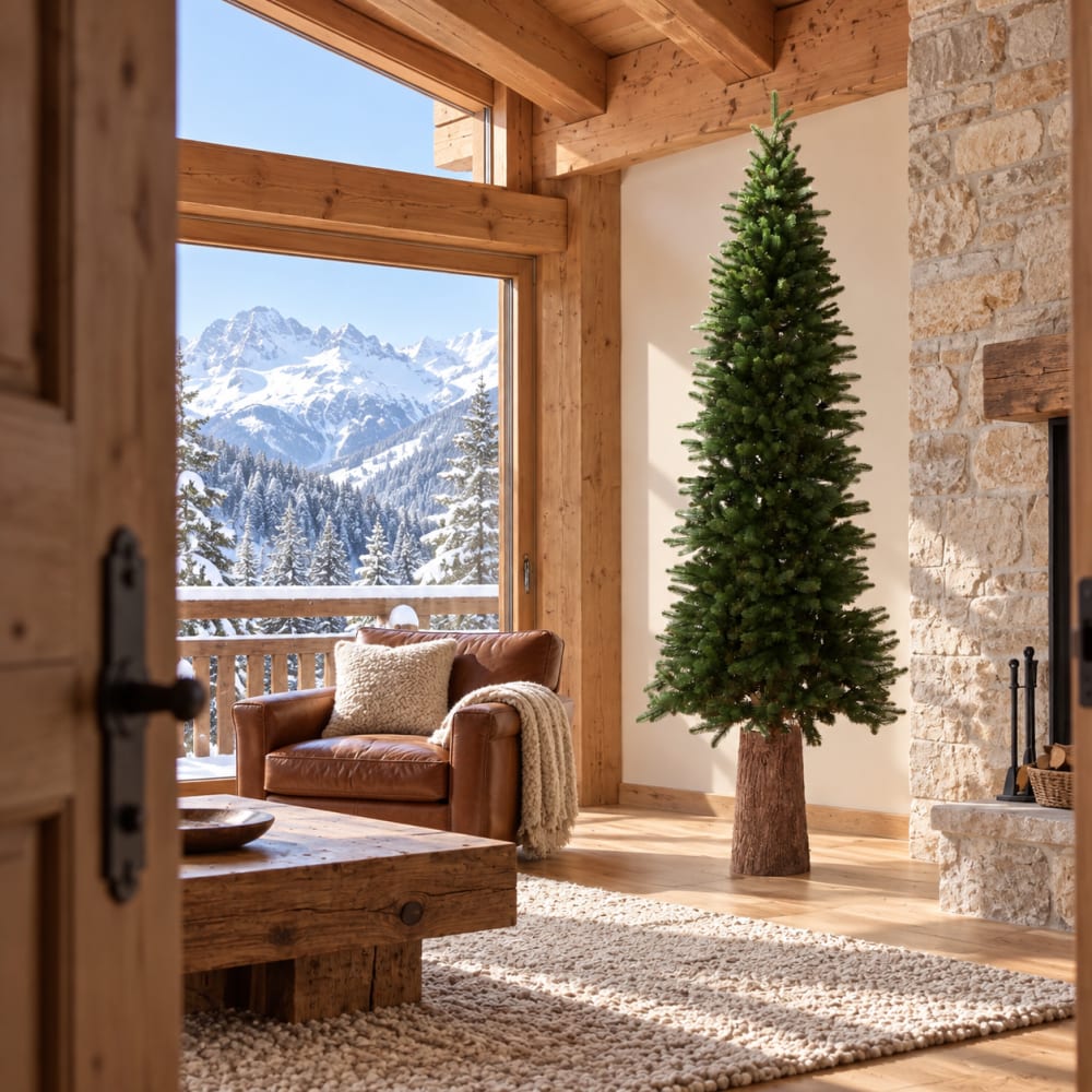 Weihnachtsbaum 240 cm mit 1790 Zweigen, Ø90 cm Pino slim